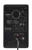 YAMAHA Kompakter aktiver Studiomonitor, schwarzes Set, links und HS3 (1 rechts)