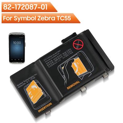 Náhradní baterie 82-172087-01 82-164807-01 Pro Symbol Zebra TC55 MC36A0 Data Collector Nabíjecí baterie 4410mAh