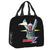Boîtes à lunch réutilisables personnalisées Ufo Robot Grendizer Goldrake Mazinger Z pour femmes, étanches, isothermes, sac à lunch isolé pour le travail
