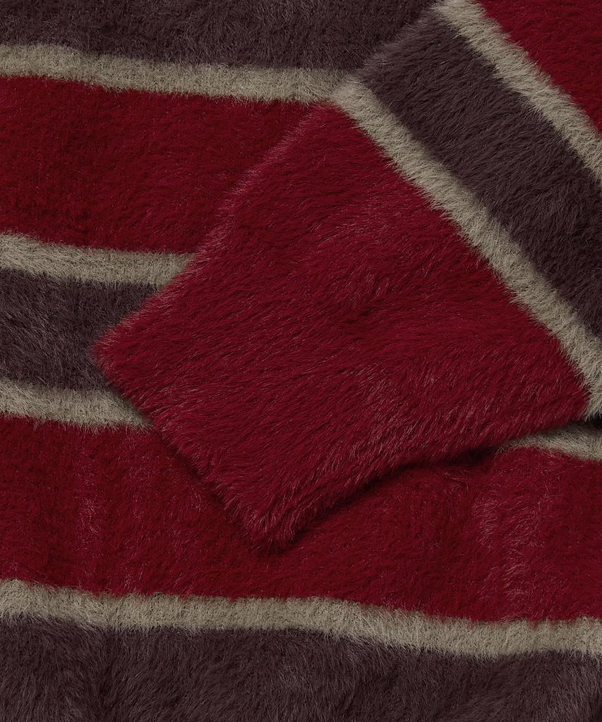 WKNDRS Striped Knit Sweater (Burgundy)