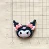 10 Pcs New Kawaii Cartoon Girl Hamburg Telephone Resin Flat Back Scrapbook Figurine Diy Bow Decor Accessories Crafts A2