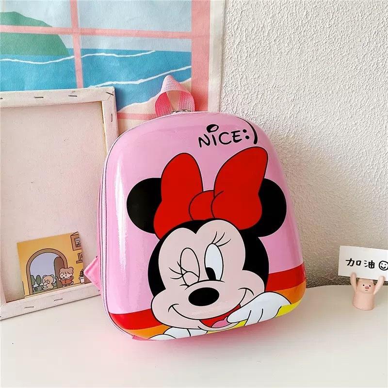 Disney Eggshell Bag Children s Baby Going To School Cartoon Backpack Elsa Princess Backpack 29x25x7cm