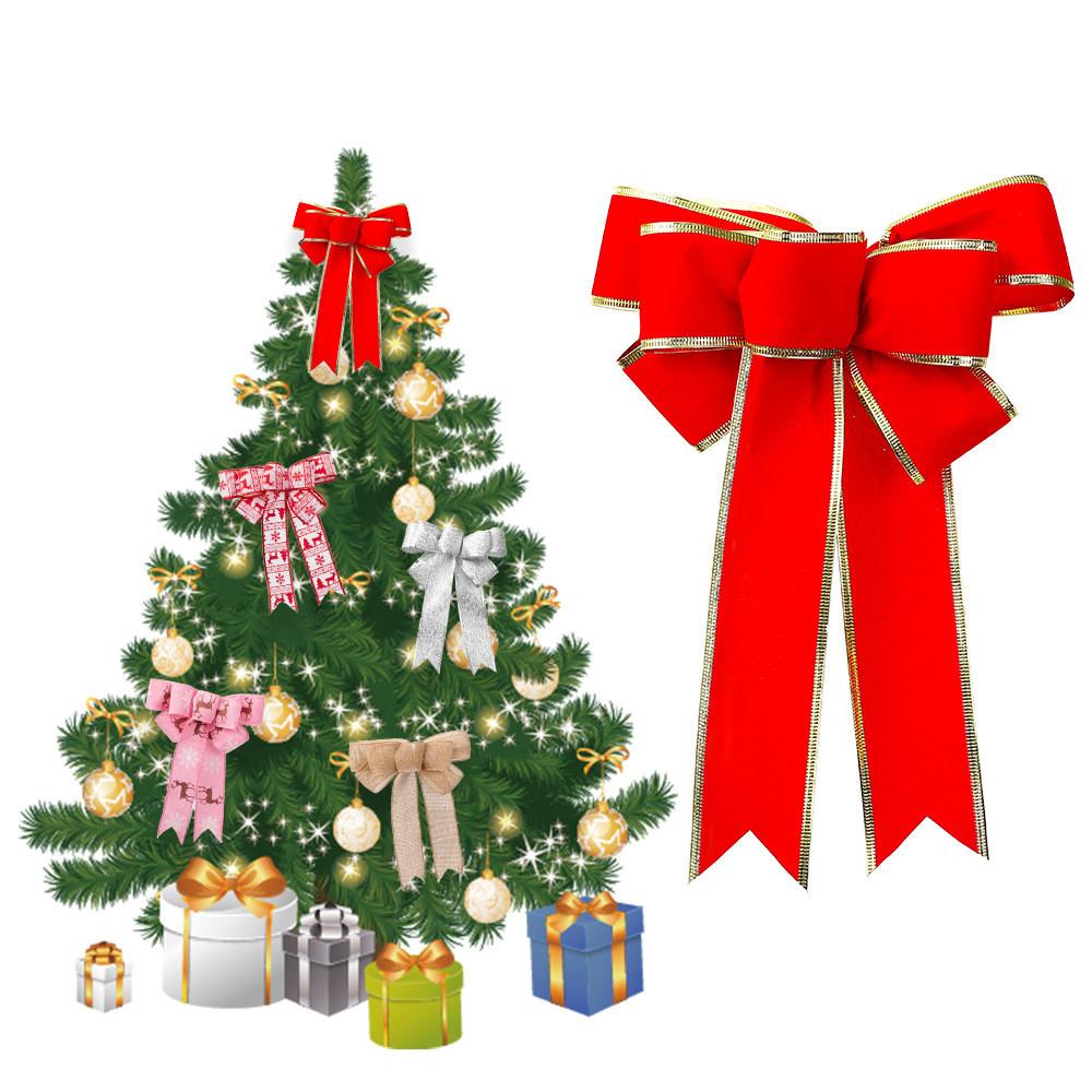 And Vibrant Red White Reindeer Christmas Bow Decoration With Gift Box Perfect For Holiday Festivities