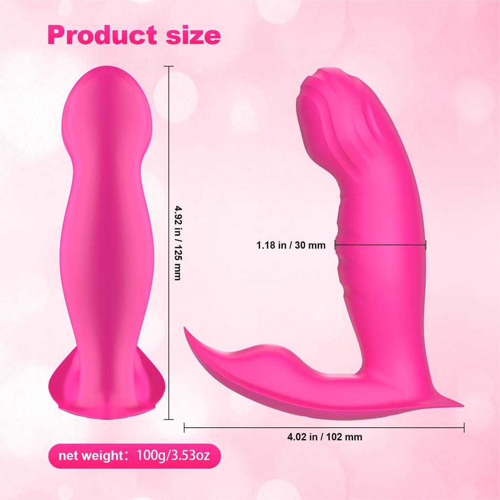 Wearable Dildo Vibrators APP Bluetooth Control Clitoral G Spot Stimulator 10 Modes Vagina Orgasm Masturbator Sex Toys for Women