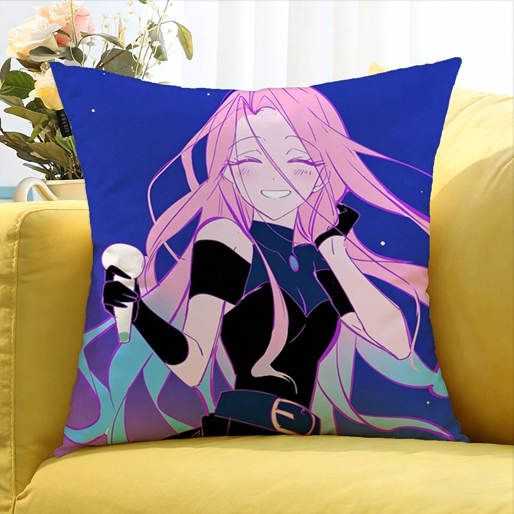 Anime A-Lien Stage Mizi Round Various Sizes Square Pillow Case For Car Home Bedchamber Decor