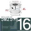 5M25T Quick-Lock Aluminum Timing Pulley with 25 Teeth