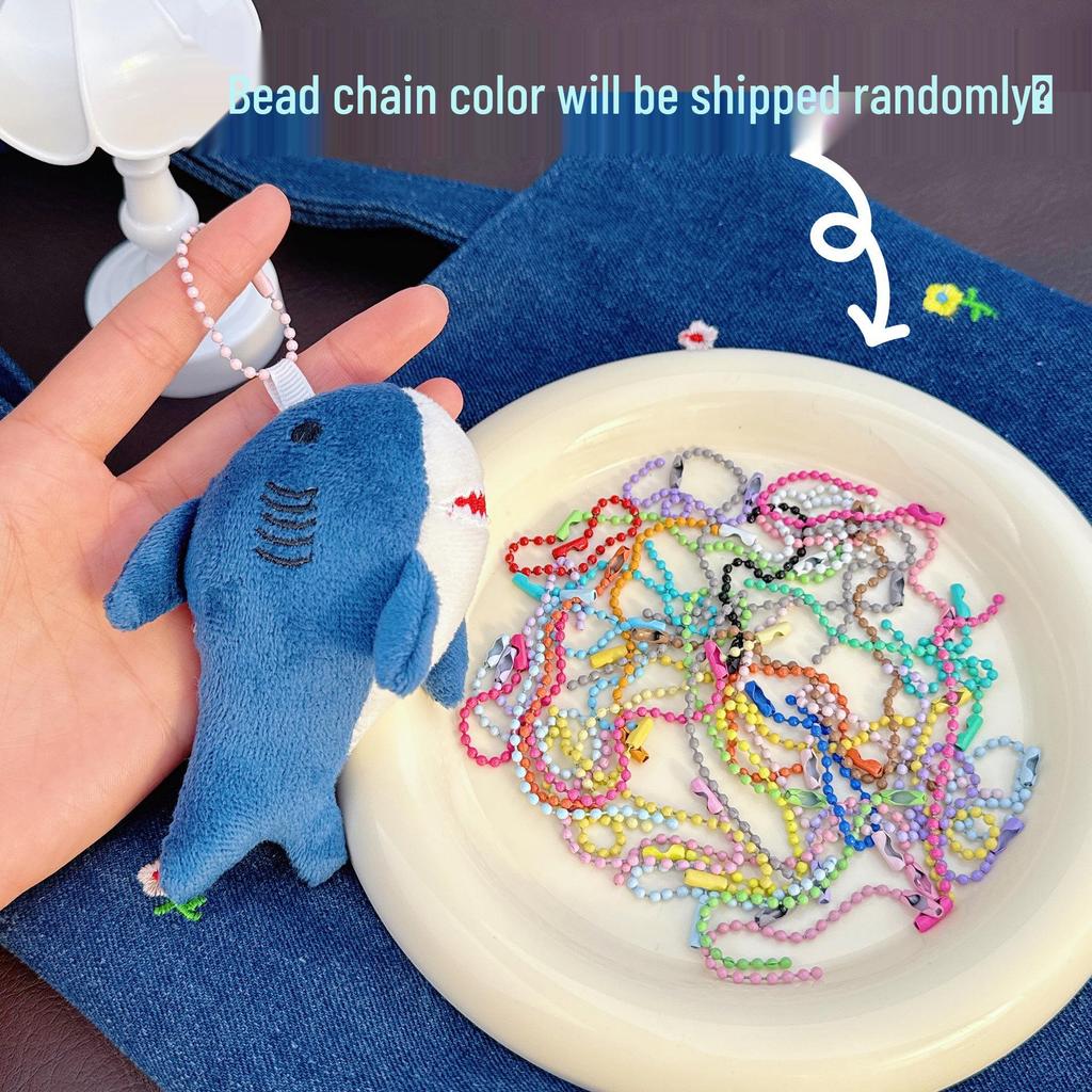 Cute Shark Whale Plush Keychain Charm