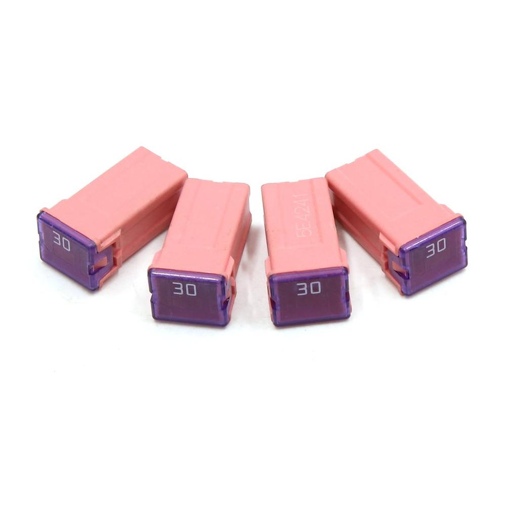 uxcell PAL Fuse 32V 30A Pink Plastic Casing 2 Terminal