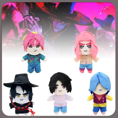 New Anime Kpop Demon Hunters Sajaboys Plush Toys Jinu Abby Doll for Halloween Party Gift Monster Hunt Girl Group for Fans Gifts