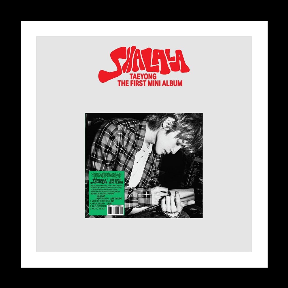 NCT Taeyong SHALALA 1st Mini Album Contents+POB+Tracking Sealed (Digipack Version)