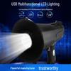 CR-113 Multifunctional Megaphone: 20W Speaker, Recording, USB/SD, for Rescue & Announcements