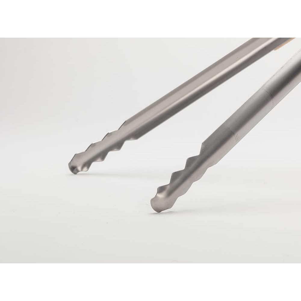 Snow Peak N-020 Fire Tongs Stainless Steel Grip Beech Wood Cooking Utensil