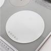 Zero Keeper IH Mat, Soft, Non-Slip, Silicone, Glass, Anti-Scorch, Glass Fiber, Semi-Transparent, White, 21cm (White (Semi-Transparent), 21cm - 1 Mat)