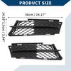 1 Pair Car Front Fog Light Grill for BMW 3 Series No.51117134081/51117134082