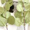 Fake Leaves for Flower Arrangements Artificial Eucalyptus Stems Real Touch Faux Greenery Branches Realistic Branch Vase Wedding Bouquet Arrangement