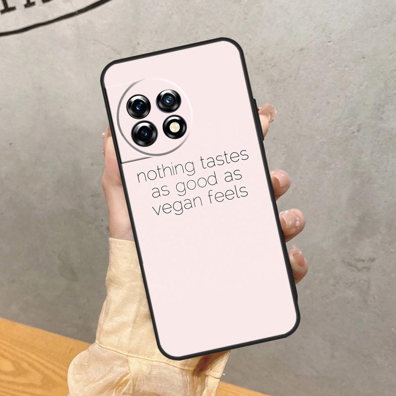 

Vegan Inspiration Case For OnePlus 15 R 13 13R 13T 12 11 10R 10T 8T 9 10 Pro Nord CE 5 4 2 3 Lite N20 N30 Cover OnePlus 10T