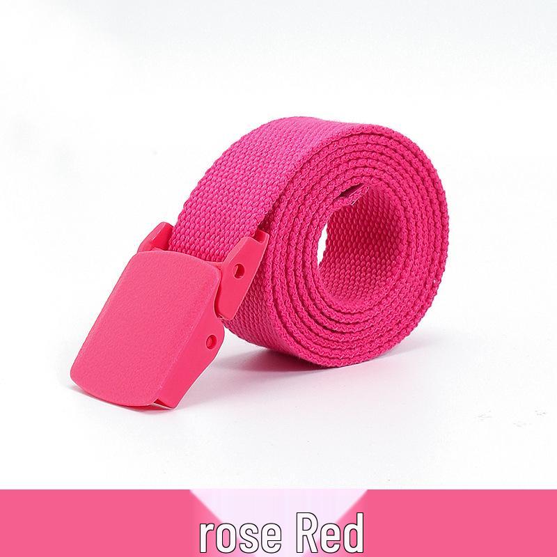 

Унисекс холщовый ремень 20 цветов: Прочная плетеная конструкция для студентов и активного отдыха 125cm