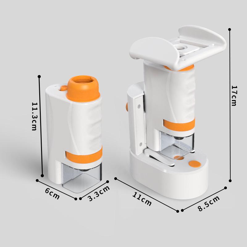 Kids' Portable Microscope Kit: Science Education Toy for Primary School Experiments
