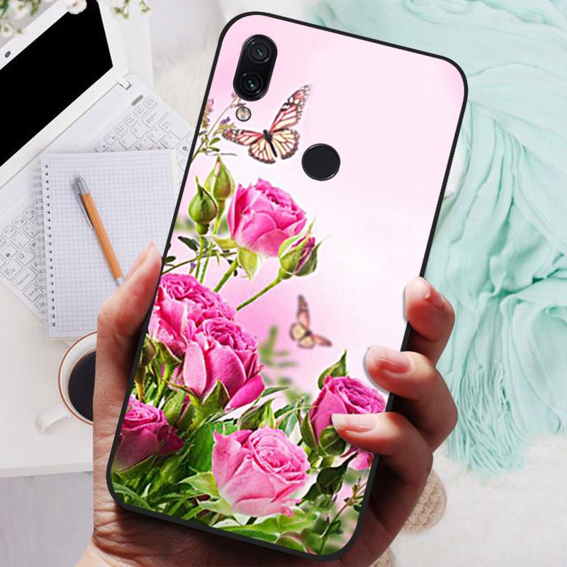 For Xiaomi Redmi Note 7 Pro Case Shockproof Silicone TPU Back Cover For Redmi Note7 7Pro Note7Pro Couqe Funda Protective Capa