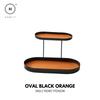 Homlly Lako Double Tier Desk Display Storage Tray Rack