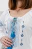 Elegant Ukrainian Vyshyvanka Blouse for Women – Rich Embroidery On Smooth Interlock,  Any Season, 8607-038-22 HC