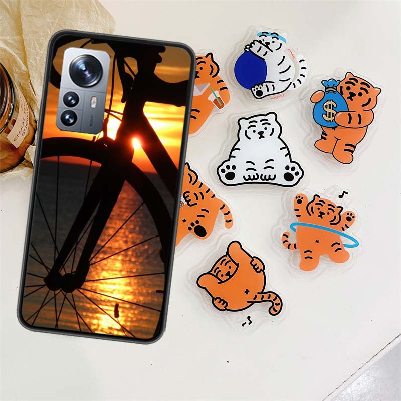 Beautiful Sunset and My Bicycle Phone Case For Xiaomi Poco X7 X6 M8 M7 M6 M4 M3 X4 Pro F7 Ultra M5S Mi 14 14T 15 15T 12T 10T Pro