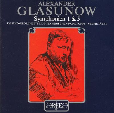 CD A. GLASUNOW - SINFONIEN 1 E-DUR OP.5  C093101A Orfeo 1986 Germany Classical Used