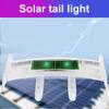 Tail Light For Vehicles All-Weather Safe Driving Solar Powered Tail Light For Car For Sedan Truck RV Night Riding Commuting