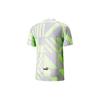 Puma Manchester City Color Block Logo Graphic Short Sleeve T-Shirt Men Tops Green 767778-26