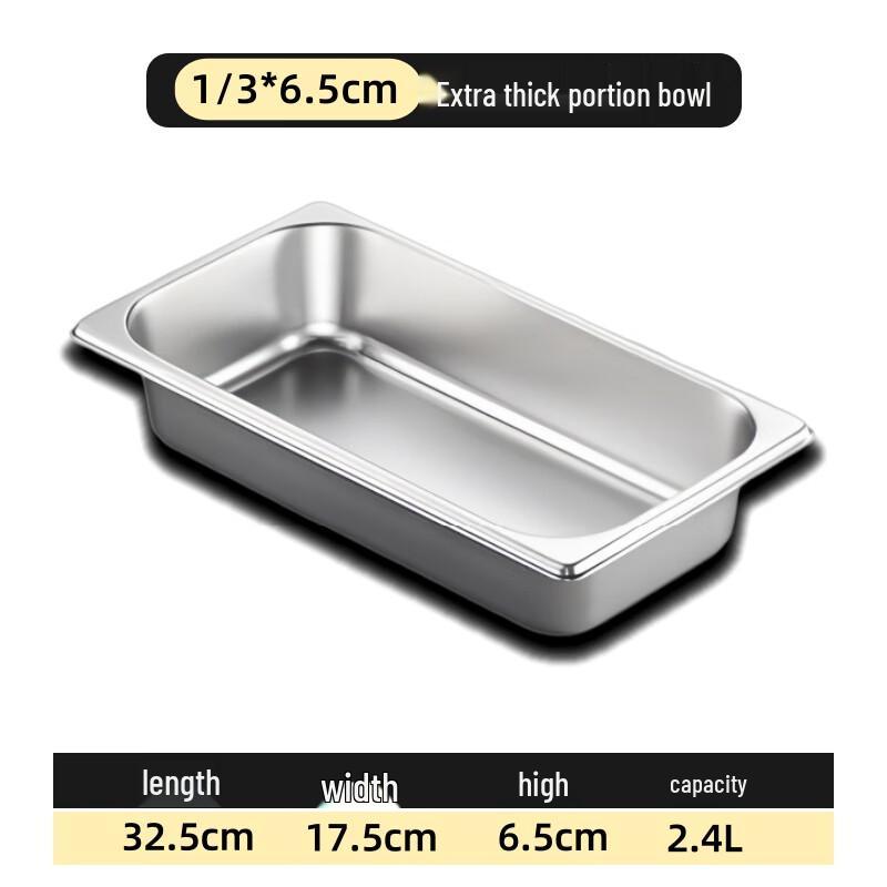 Zhaoran 304 Stainless Steel Buffet Food Pan