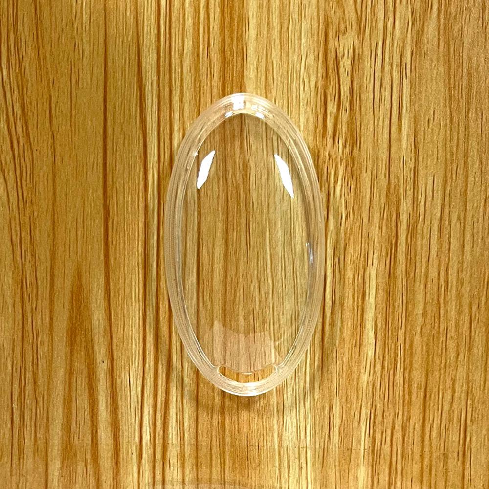 Clear Transparent TPU Key Fob Cover for Hyundai 2025 2026 Kona N-Line/Elantra SEL/IONIQ 6/9- Scratch-Resistant Remote Protector
