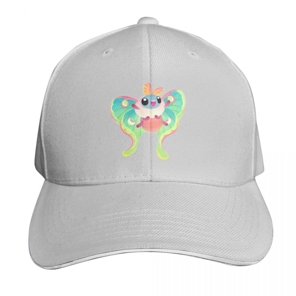 Luna Moth Baseball Cap Fishing Cap Designer Cap New In The Hat Trucker Golf Wear Unisex Womens
