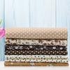7Pcs Pure Cotton Material Cotton Fabric 50*50cm Square Size Fabric Bundle  Quilt Production