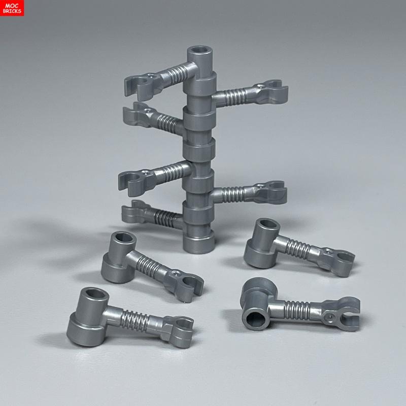 Non-Toxic 20Pcs/Lot Moc Bricks Bar 1X3 With Clip And Stud Holder Arm 4735 Figure Educational Building Blocks Children'S Toys