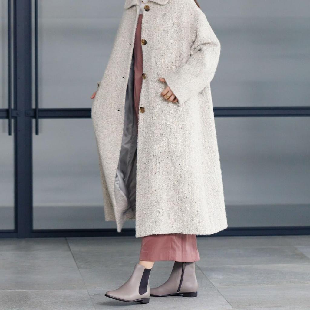 HIMIKO/Himiko/Side Gore Boots/631416 Gray 235