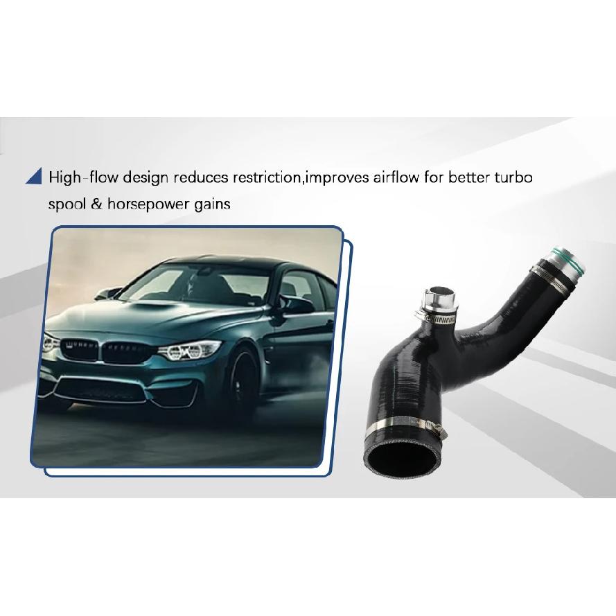 upgrade 3.35" turbo intake pipe OE replacement for BMW N55 3.0T engine hybrid turbo M2 F87 F30 F32 135i 235i 335i 435i 535i