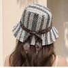 Chic Mesh Fisherman Hat With Wide Brim And Adjustable Fit For Womens Sun Protection