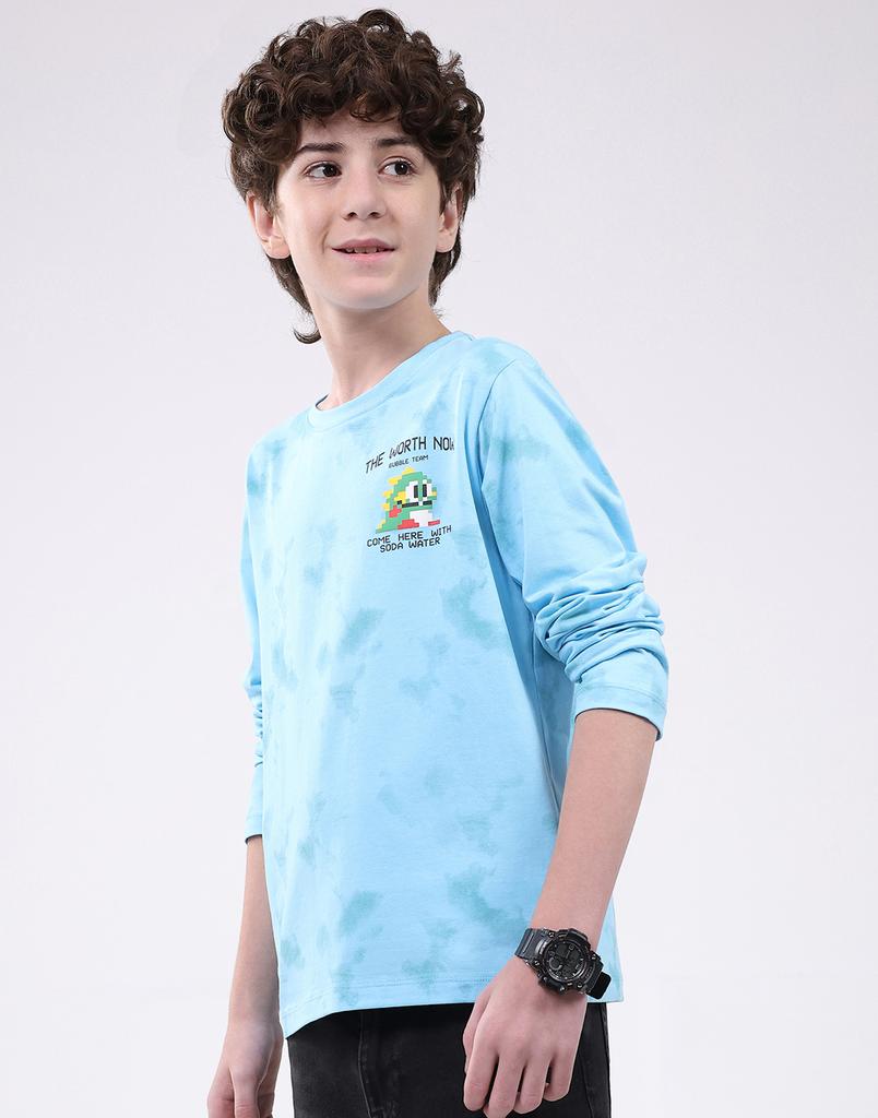 MONTE CARLO Boy's Round Neck Full Sleeve T-Shirt