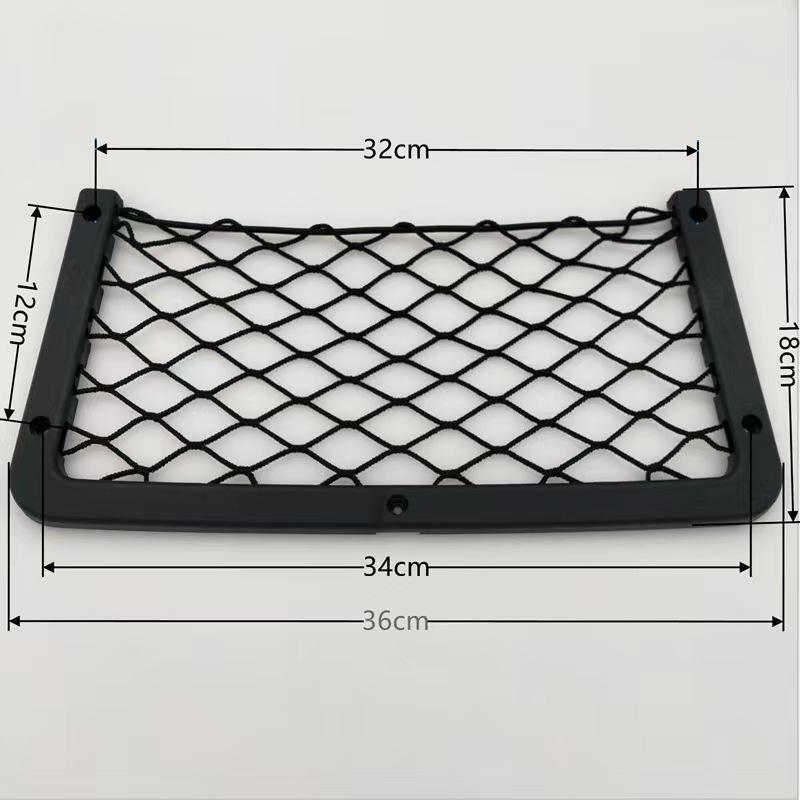 Easy Installation Car Seat Organizer Storage Net Bag