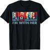 I'm With Her Kamala Vote For 2024 President Kamala-Harris T-Shirt