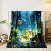 Soft  Cozy Turtle Sea Life Throw Blanket - Versatile For All Seasons, Perfect For Sofa, Bed, Travel, And Camping - Durable Poly