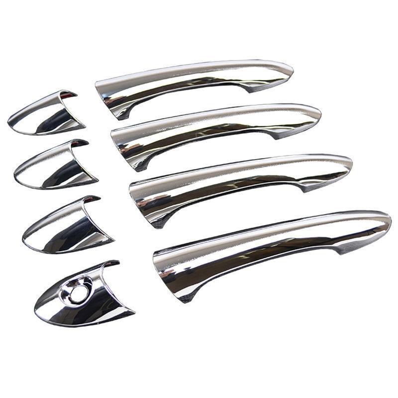 Car Accessory Door Handles For Vehicle Exterior Enhancement Chrome Trim Electroplating High-quality Materials For YF