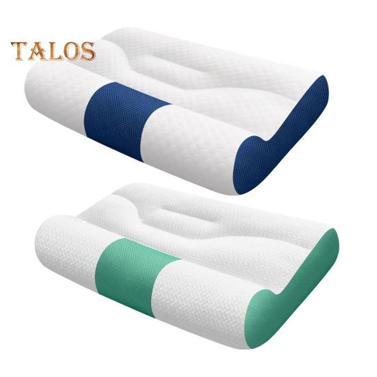 Nackenkissen aus Memory-Schaum zur Linderung von Nackenverspannungen, verstellbares orthopädisches Sandwich-Kissen, weiches, atmungsaktives Nackenkissen für alle Altersgruppen