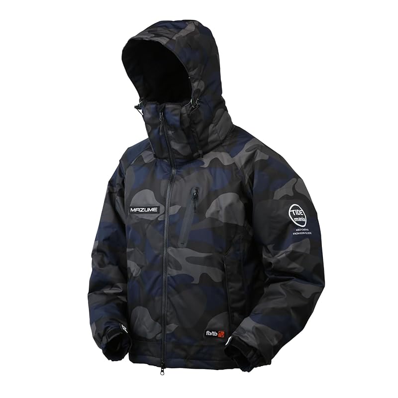 

[Mazume] cold weather jacket TIDE MANIA ALL WEATHER JACKET MZFW-796 black camo LL