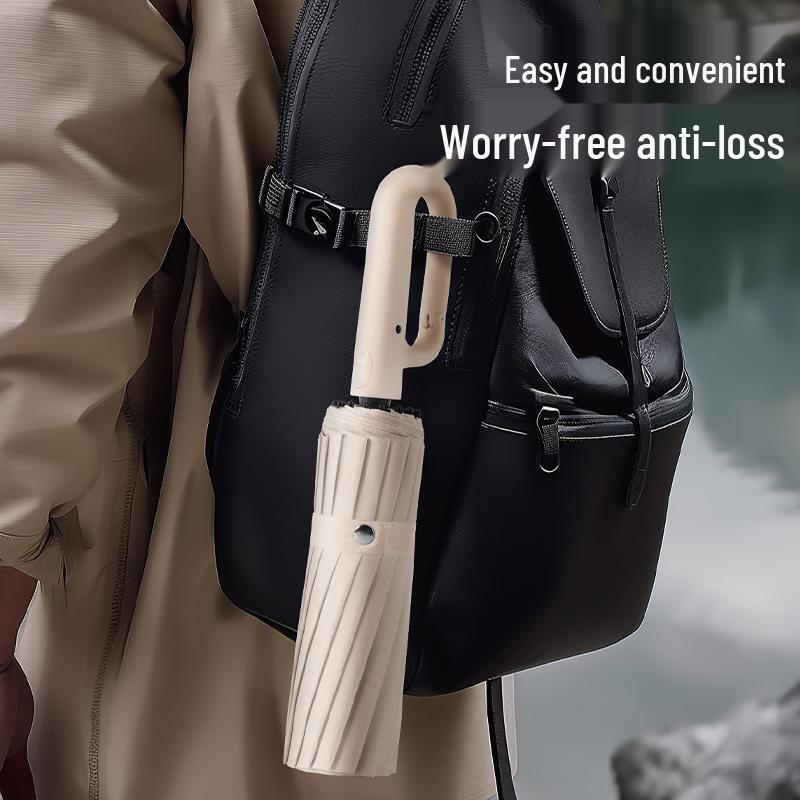 New 192-Rib Automatic Large Stormproof Dual-Use Umbrella for Business and Sun Protection