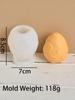 3D Easter Egg Silicone Candle Mold Embossment Egg Candle Making Supplies Plaster Ornaments Handmade Soap Mould Home Decor Gifts