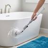 Long Handle Electric Spin Scrubber Adjustable Extension Handl Shower Scrubber Shower Cleaning