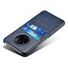 For Realme 14 Pro 5G Case Dual Card Slots PU Leather + Hard PC Phone Cover