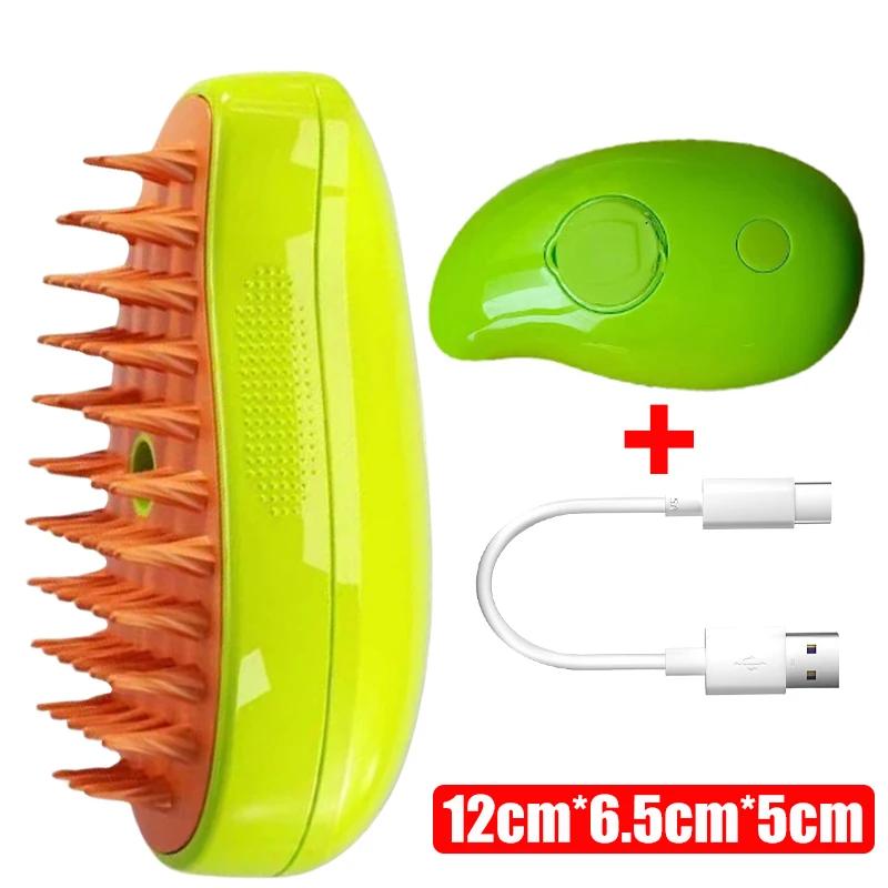 Steamy Dog Brush Spray Massage Cat Hair Comb Electric Floating Hair Removel For  Grooming Removing Tangled Hair Pet Bath Brush