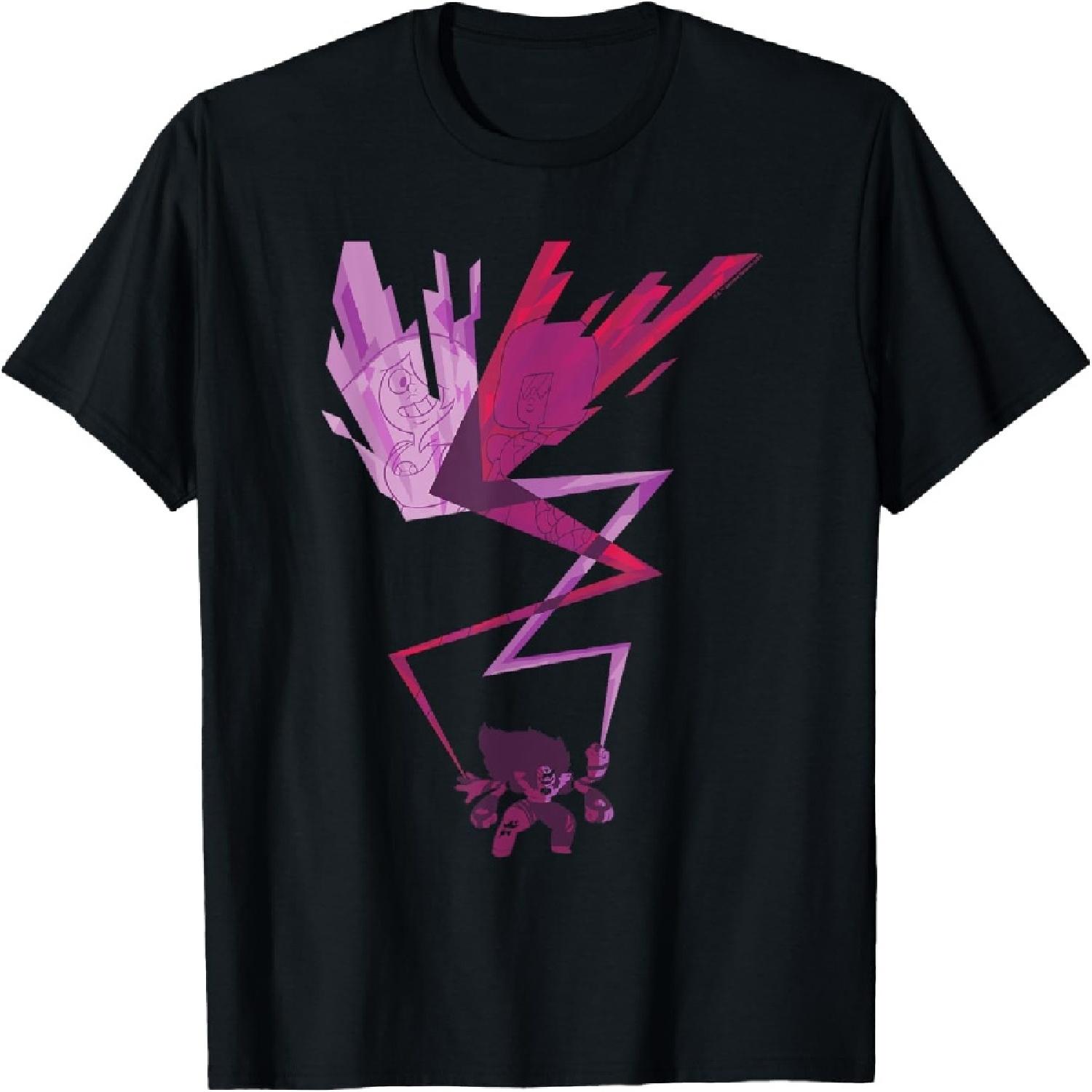 Steven Universe Amethyst and Garnet Fusion Gem T-Shirt XXXXXL разноцветный